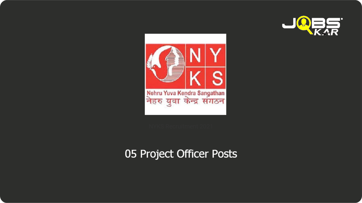 NYKS Recruitment 2021: Apply Online for Project Officer Posts