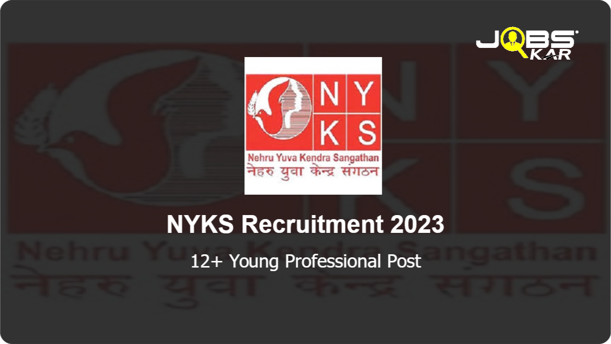 NYKS Recruitment 2023: Apply Online for Various Young Professional Posts
